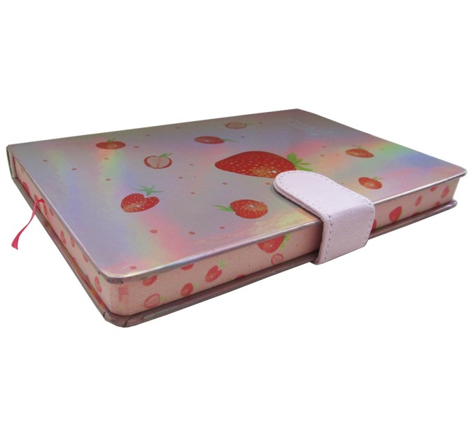 Блокнот A5, 112 л., с магнитной застежкой, «FRUIT PARTY» MY002-12