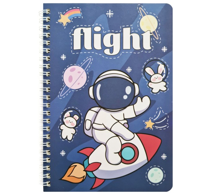 Блокнот 140х207 мм, 60 л., на гребне WB-95347