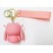 Брелок для ключей, Розовый зайчик СТИ1