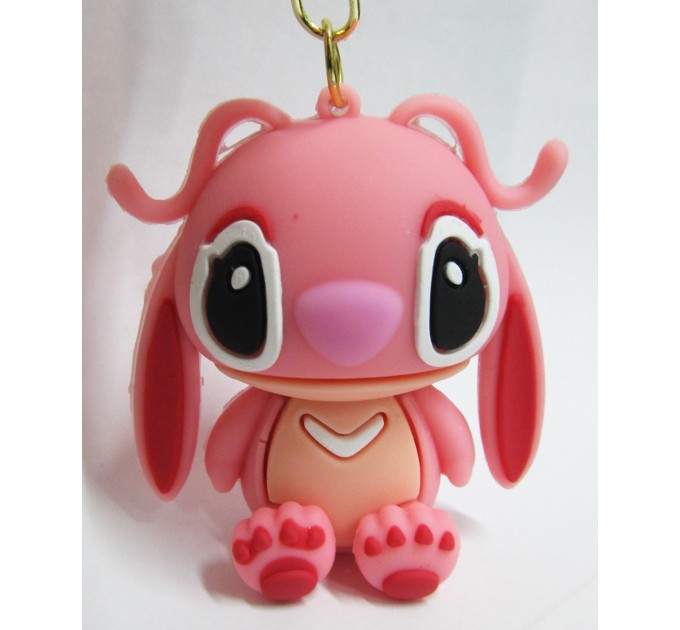 Брелок для ключей, Розовый зайчик СТИ1