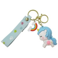 Брелок для ключей, Единорог белый ЕДИ5