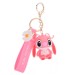 Брелок для ключей, Розовый зайчик СТИ1