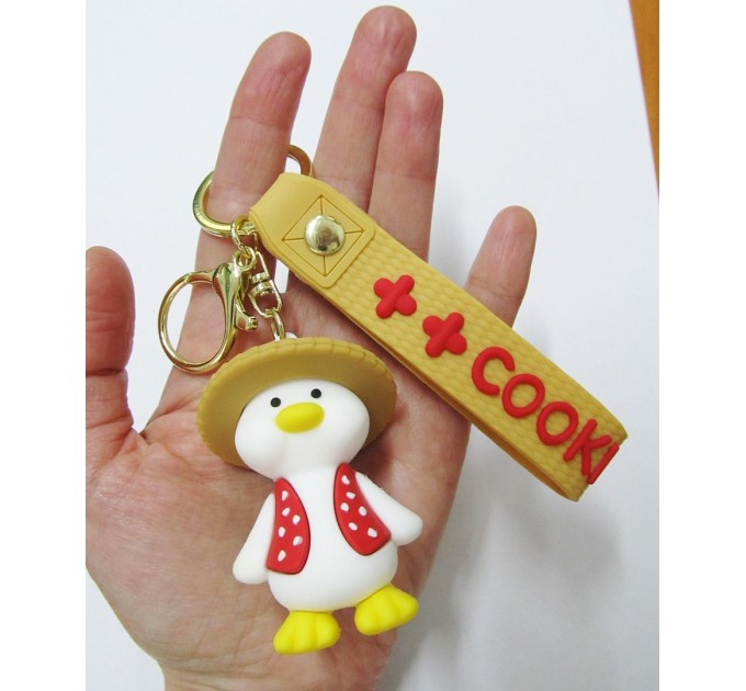 Брелок для ключей, Белая утка БЕЛ1
