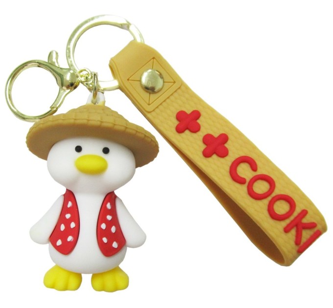 Брелок для ключей, Белая утка БЕЛ1