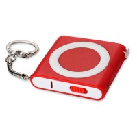 Брелок-рулетка с фонариком "Книга", 1м