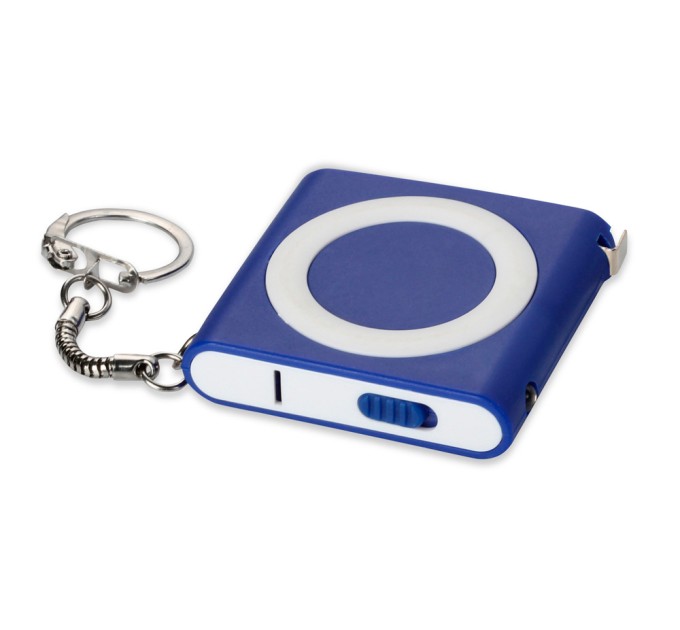 Брелок-рулетка с фонариком "Книга", 1м