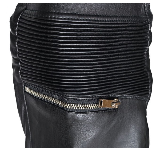 Брюки женские кожаные Zara