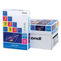 Бумага A4, 5 л., 200 г/м², «Color Copy»+файл 200/250А4ColC/файл