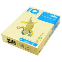 Бумага A4, 500 л., 80 г/м², желтый, IQ «Color pale» YE23