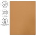 Бумага для пастели 50х65 см, 130 г/м², верже, хлопок, охра 93507C