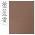 Бумага для пастели 50х65 см, 130 г/м², верже, хлопок, коричневый 93508C