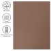 Бумага для пастели 50х65 см, 130 г/м², верже, хлопок, коричневый 93508C