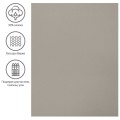 Бумага для пастели 50х65 см, 130 г/м², верже, хлопок, темно-серый 93515C