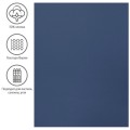 Бумага для пастели 50х65 см, 130 г/м², верже, хлопок, темно-синий 93512C