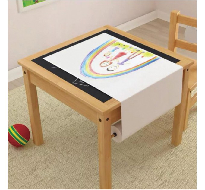 Бумага для рисования в рулоне 420х20, 100 г/м², «РИСУЙ-ИГРАЙ-УЧИСЬ» 112173