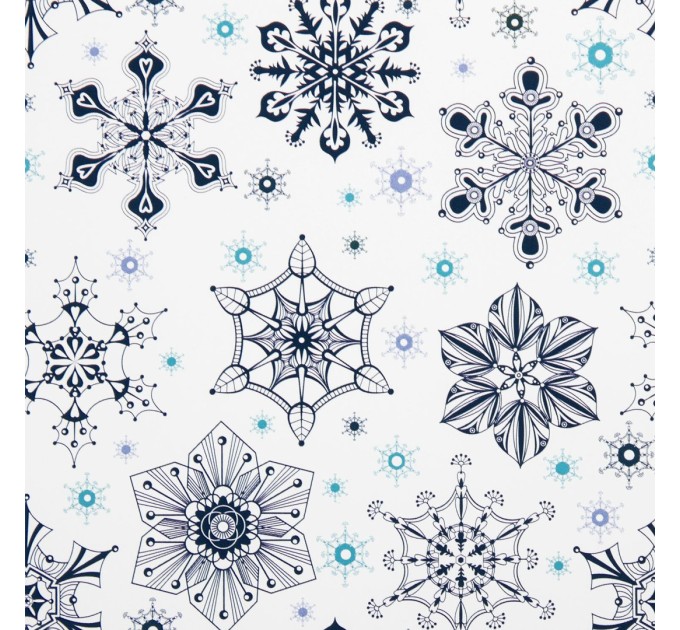 Бумага упаковочная глянц., 70х100 см, новогодняя «RED&BLUE», 1 лист 591909