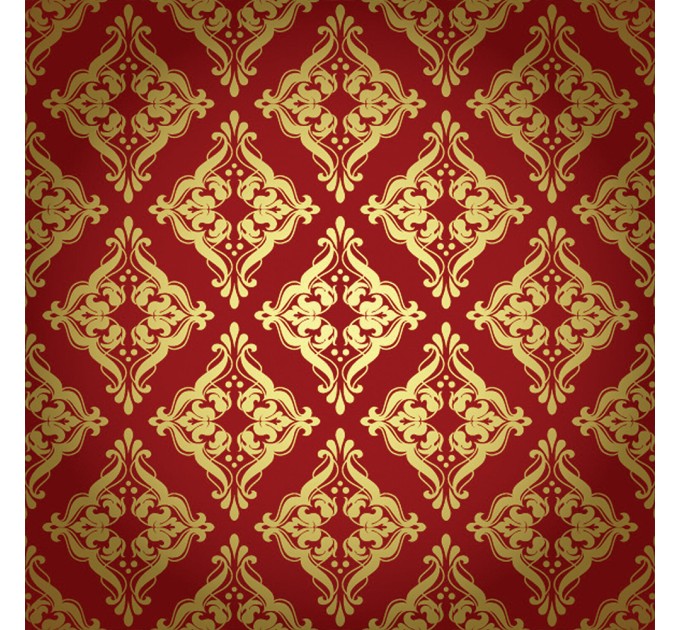 Бумага упаковочная глянц., 70х100 см, «Damask Luxury», 1 лист 591590