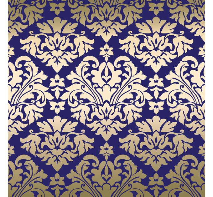 Бумага упаковочная глянц., 70х100 см, «Damask Luxury», 1 лист 591590