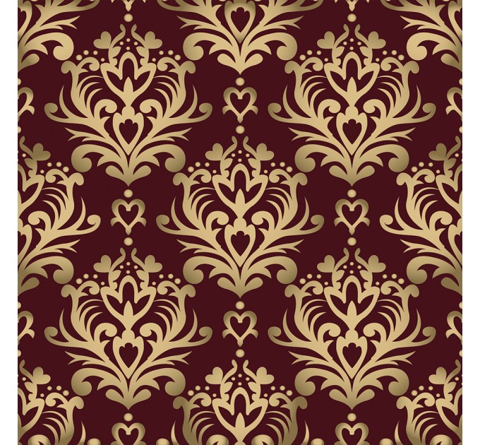 Бумага упаковочная глянц., 70х100 см, «Damask Luxury», 1 лист 591590