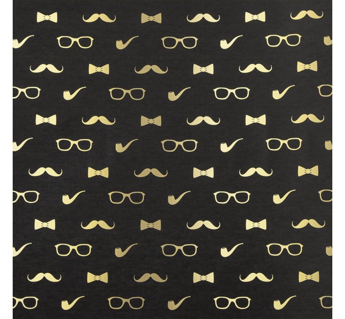 Бумага упаковочная глянц., 70х100 см, «For Men», 1 лист 591914