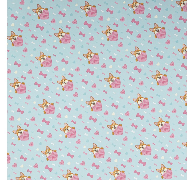 Бумага упаковочная глянц., 70х100 см, «Funny Animals», 1 лист 591917