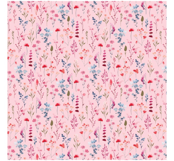 Бумага упаковочная глянц. 70х100 см, «Pastel pink», 1 лист М100_41095