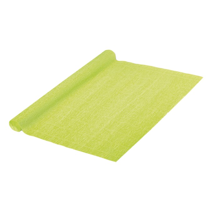 Бумага креповая 50х2.5, салатовая, высокой плотности - 140 г/м², (ИТАЛИЯ) 112567