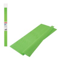 Бумага креповая 50х2.5, светло-зеленая 126536