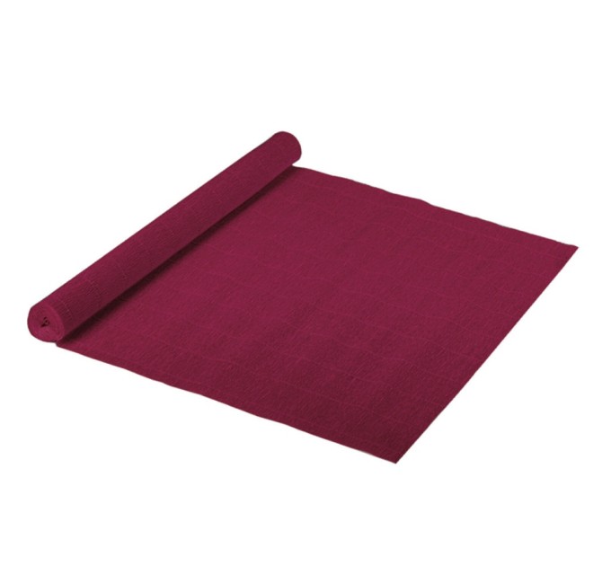 Бумага креповая 50х2.5, гранат, высокой плотности - 140 г/м², (ИТАЛИЯ) 112580