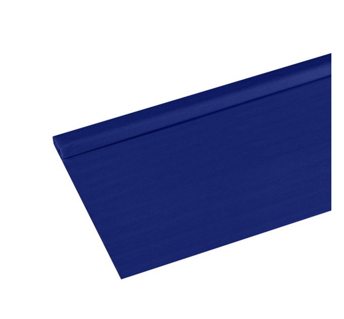 Бумага креповая 50 х 2,5 темно-синяя CR_43979