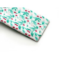 Бумага креповая 50х200 см, с рисунком, «ЯГОДЫ»