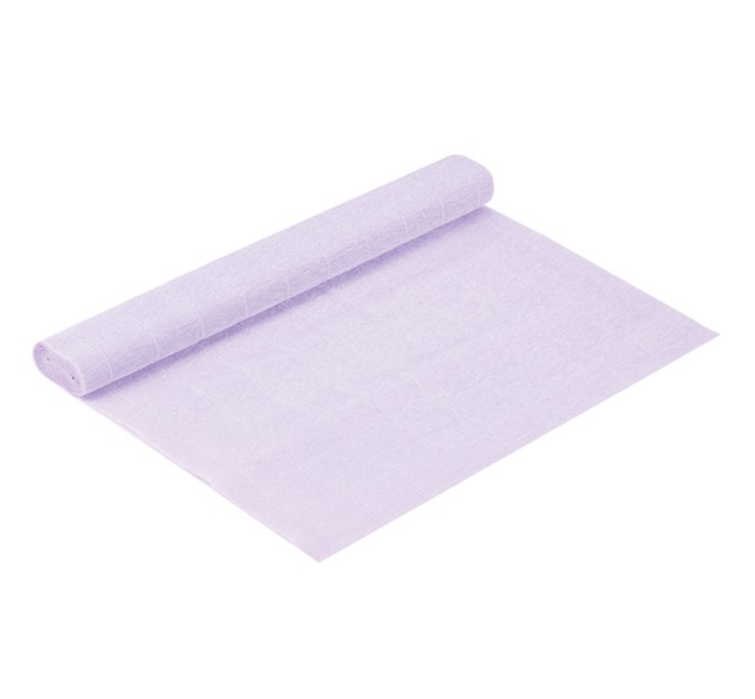 Бумага креповая 50х2.5, светло-лиловая, высокой плотности - 140 г/м², (ИТАЛИЯ) 112590