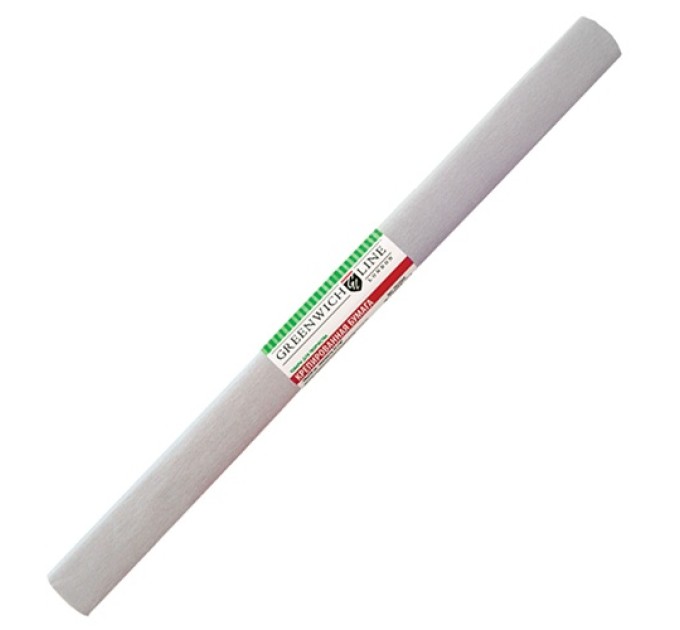 Бумага креповая 50х2.5, серая, GREENWICH LINE 25174CR