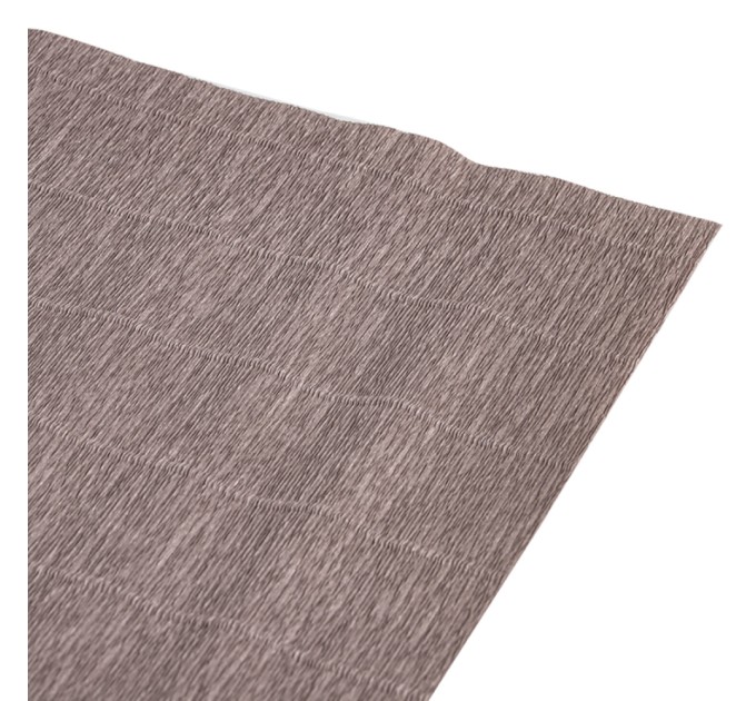 Бумага креповая 50х2.5, серая, высокой плотности - 140 г/м², (ИТАЛИЯ) 112598