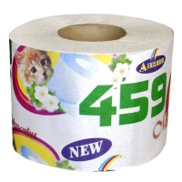 Бумага туалетная Эксклюзив 459, перфор., на втулке Бумага туалетная Эксклюзив 459, перфор., на втулке