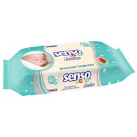 Салфетки влажные для детей, «SENSO BABY ECOLINE», 60 шт.