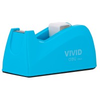 Диспенсер для клейкой ленты (скотча) настольный, синий 814А Диспенсер для клейкой ленты (скотча) настольный, синий 814А