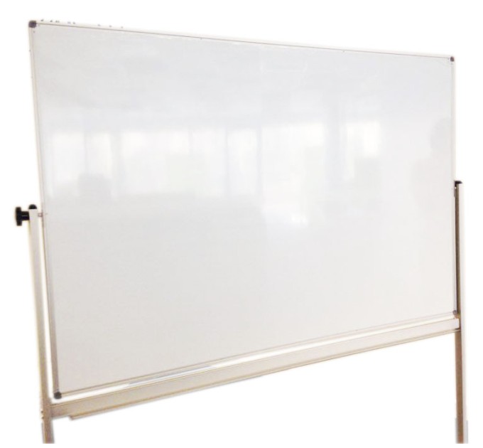 Доска 1200х2400, двусторонняя, офисная, магнитная, на колесиках DWH-8