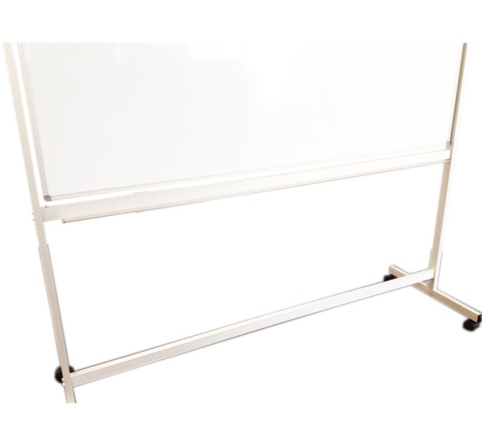 Доска 1200х2400, двусторонняя, офисная, магнитная, на колесиках DWH-8