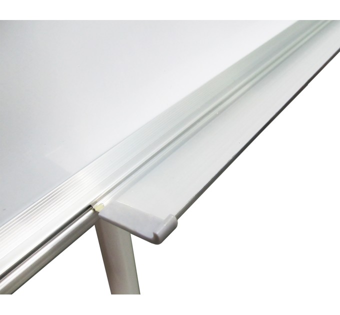 Доска 700х1000, белая, офисная, магнитная, на треноге N70100F