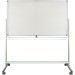 Доска 1200х2400, двусторонняя, офисная, магнитная, на колесиках DWH-8