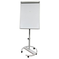 Доска 600x900, белая, офисная, магнитная, на колесиках OS-1