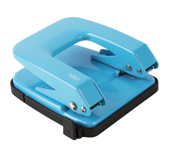 Дырокол до 35 л., с линейкой, Deli 0138