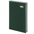 Ежедневник A5, 160 л., датированный, бумвинил, зеленый, 2024 г 115138