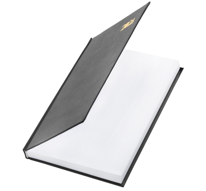 Ежедневник A5, 160 л., датированный, бумвинил, черный, 2024 г 115137