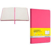 Ежедневник 122 л., 138х206 мм, розовый, на резинке С5902