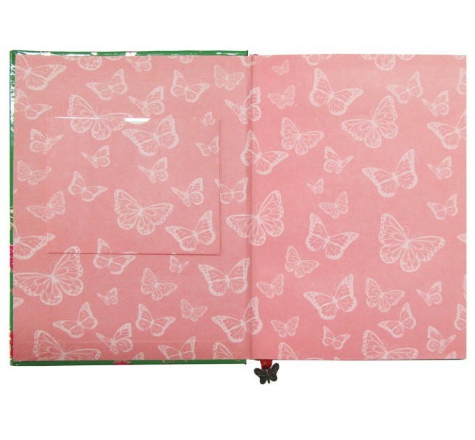 Ежедневник девочки, 80 л., 125х178, «Бабочки» 39792