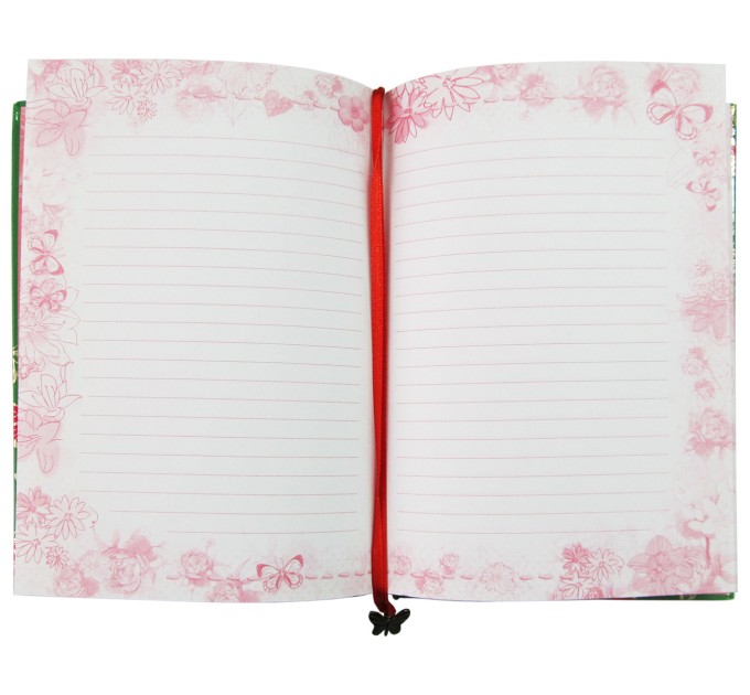 Ежедневник девочки, 80 л., 125х178, «Бабочки» 39792