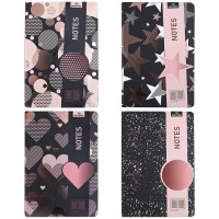 Ежедневник А6, 96 л., «Black&Bronze» BG A6-4421-1-4