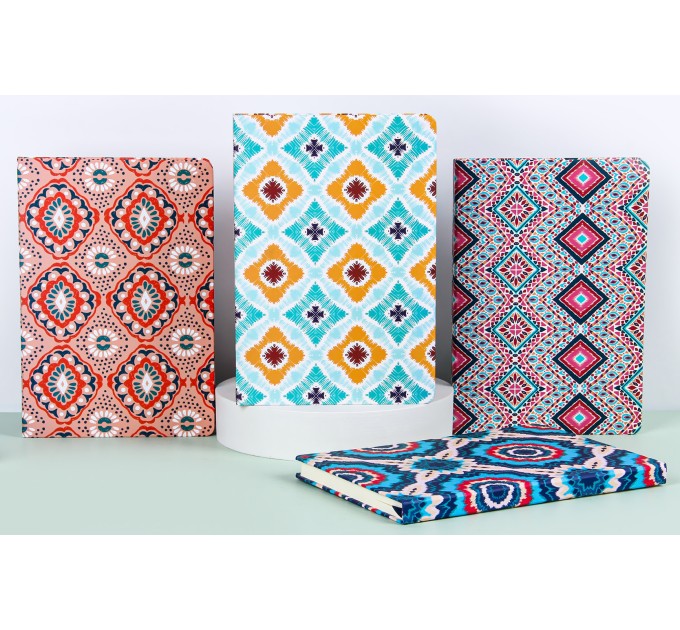 Ежедневник A5, 96 л., «Узоры ромбы» BG A5-4117-1-4